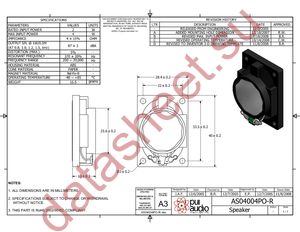 AS04004PO-2-WR-R datasheet  